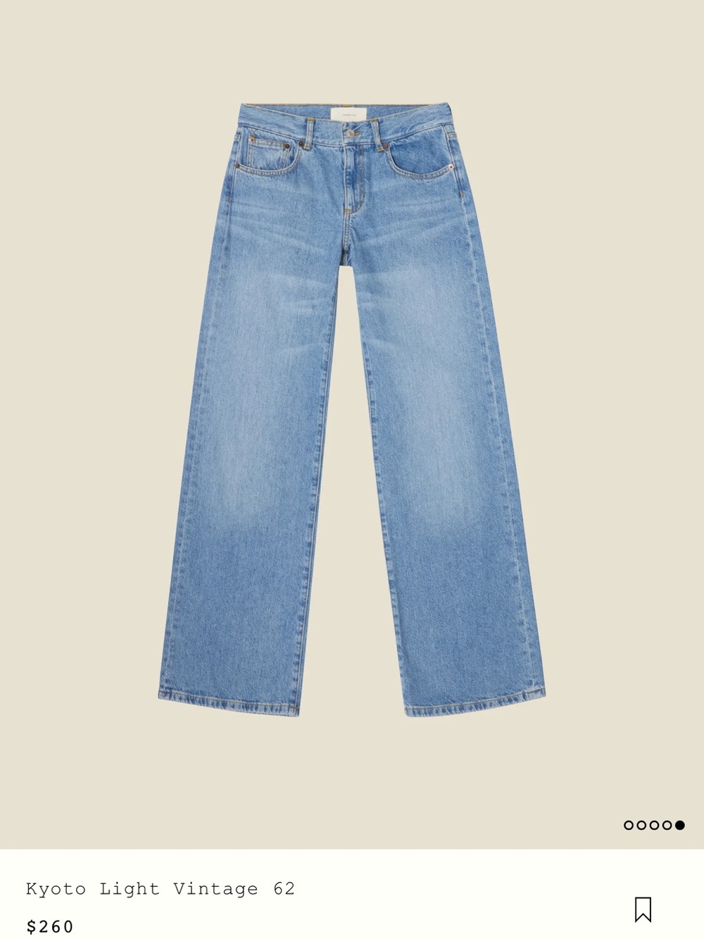 Jeanerica Kyoto Jeans Color:Vintage 69 size 28/32 - Picture 3 of 11